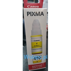 Tusz CANON Oryginalny GI-490 Y GI490 Y Yellow  Canon PIXMA G1400